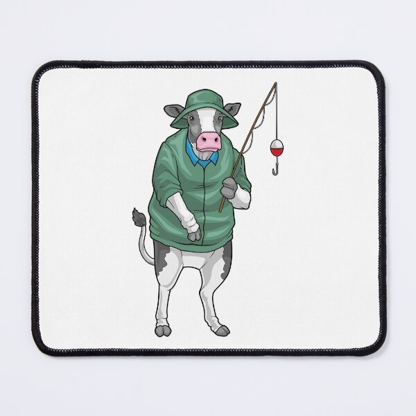 Item preview, Cow Angler Fishing rod Fishing designed and sold by Snabdesign84.