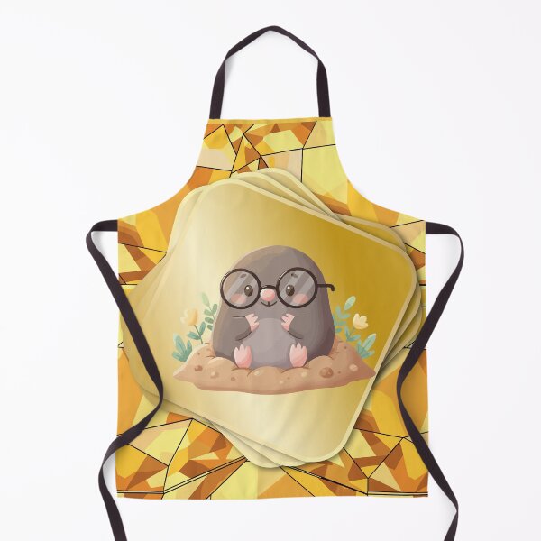 Item preview, Mole Milo – GeoKids Cute Wildlife Illustration designed and sold by GeoWild Designs.