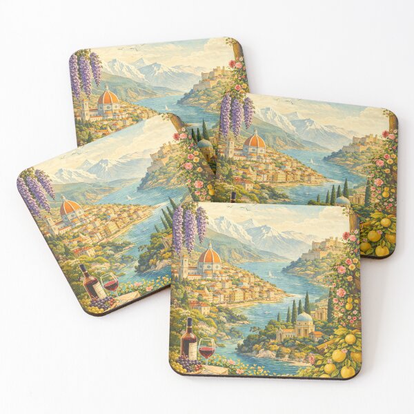 Item preview, Italia Bella – Vintage Italian Travel Poster Art designed and sold by Dollette Heaven.