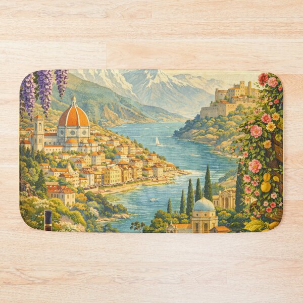 Item preview, Italia Bella – Vintage Italian Travel Poster Art designed and sold by Dollette Heaven.
