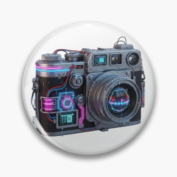 Item preview, Cyberpunk Vintage Analog Camera designed and sold by sahbender.