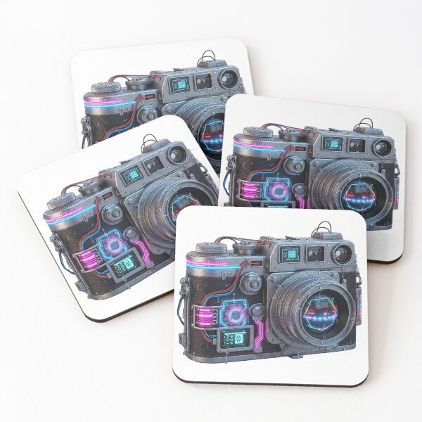 Item preview, Cyberpunk Vintage Analog Camera designed and sold by sahbender.