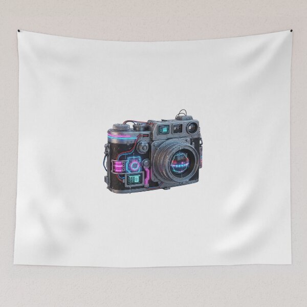 Item preview, Cyberpunk Vintage Analog Camera designed and sold by sahbender.