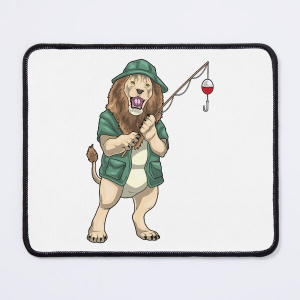 Item preview, Lion Angler Fishing rod Fishing designed and sold by Snabdesign84.