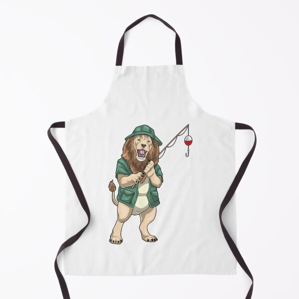 Aperçu de l'œuvre Canne à pêche Lion Angler créée et vendue par Snabdesign84.