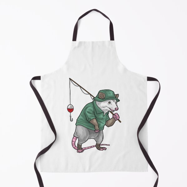 Aperçu de l'œuvre Canne à pêche Opossum Angler créée et vendue par Snabdesign84.