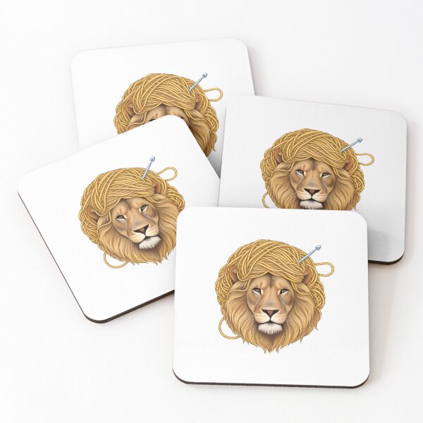 Item preview, Yarn Mane Lion Crochet Art    designed and sold by AbanoubStore.