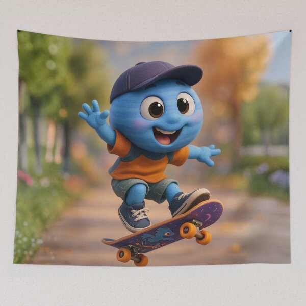 Artikelvorschau, Skater Planet Neptun entworfen und verkauft von Sillytoe.