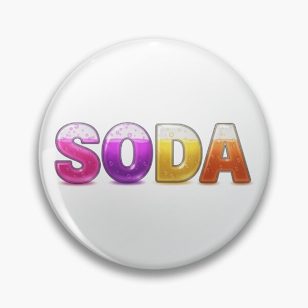 Item preview, Colorful SODA sign horizontal designed and sold by stereonut.