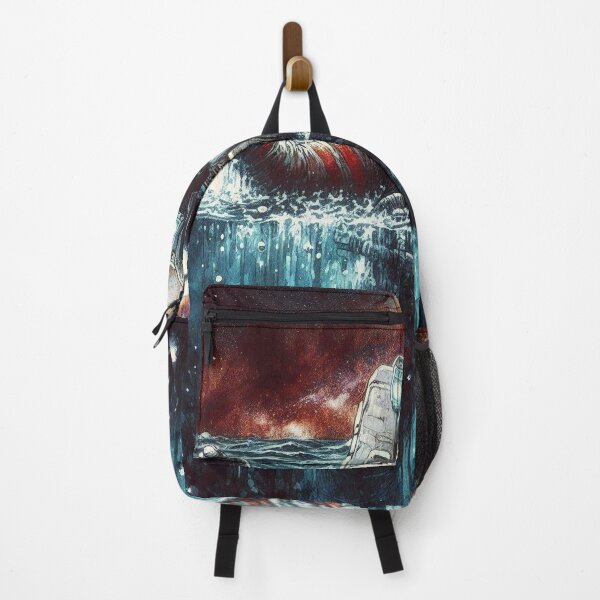 Item preview, Astronaut Sinking in a Cosmic Ocean – Space Fantasy designed and sold by The Zurggon Shop.