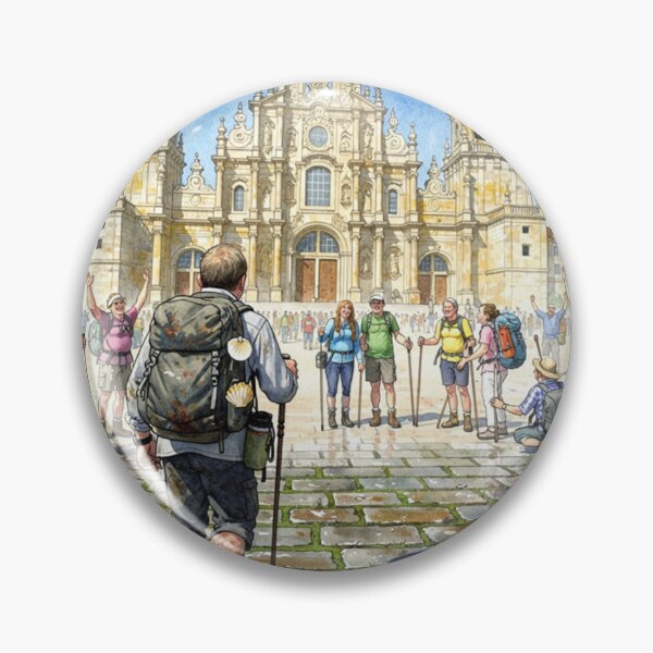 Item preview, Arrival in Santiago de Compostela designed and sold by jefboutique6150.