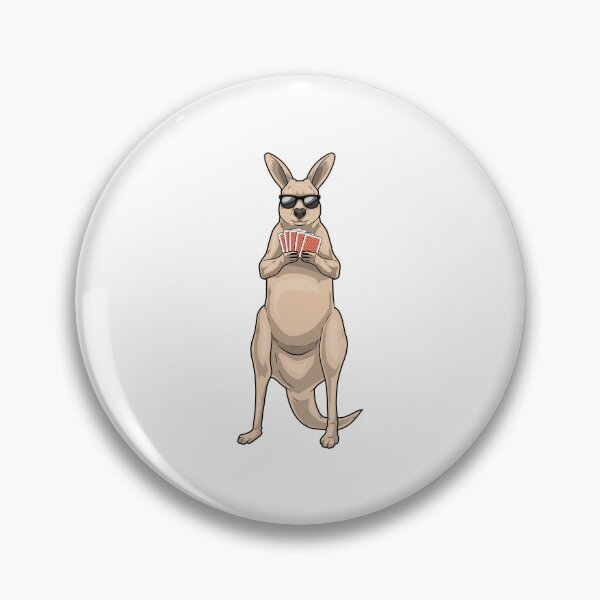 Item preview, Kangaroo Poker Poker cards Card game designed and sold by Snabdesign84.