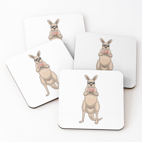 Item preview, Kangaroo Poker Poker cards Card game designed and sold by Snabdesign84.