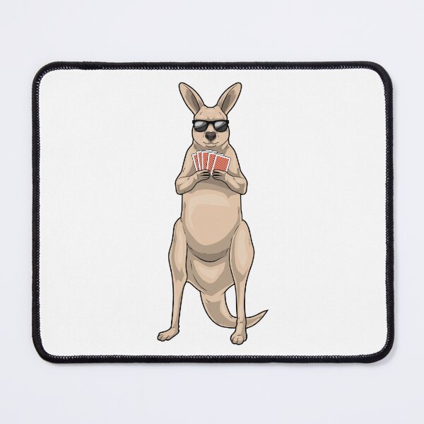 Item preview, Kangaroo Poker Poker cards Card game designed and sold by Snabdesign84.