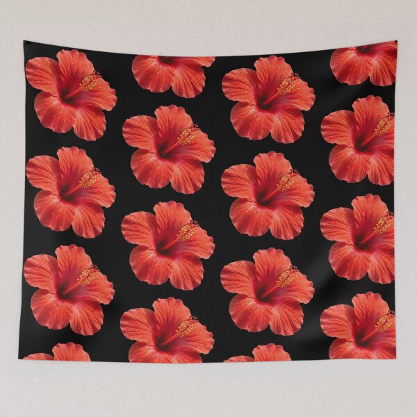 Item preview, Red Hibiscus flower (Shoe flower) designed and sold by FloristLove11.