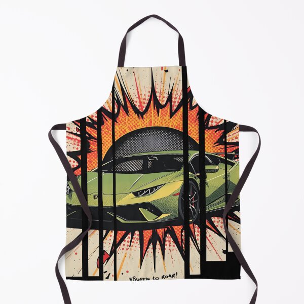 Item preview, Lamborghin Huracá EVO, 60s comic energy Born to Roar 11 designed and sold by Neon G.