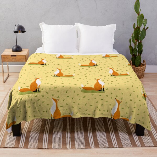 Item preview, Whimsical little fox in the breeze designed and sold by Snookies Prints.