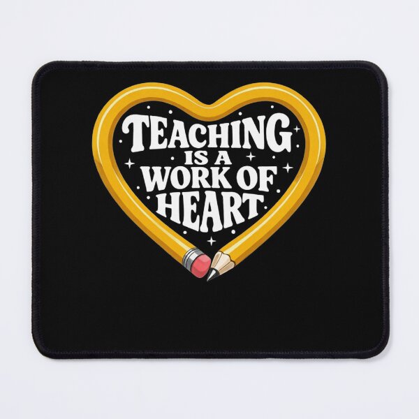 Item preview, Teaching Is A Work Of Heart Pencil Teacher Appreciation Week designed and sold by clothesy7.