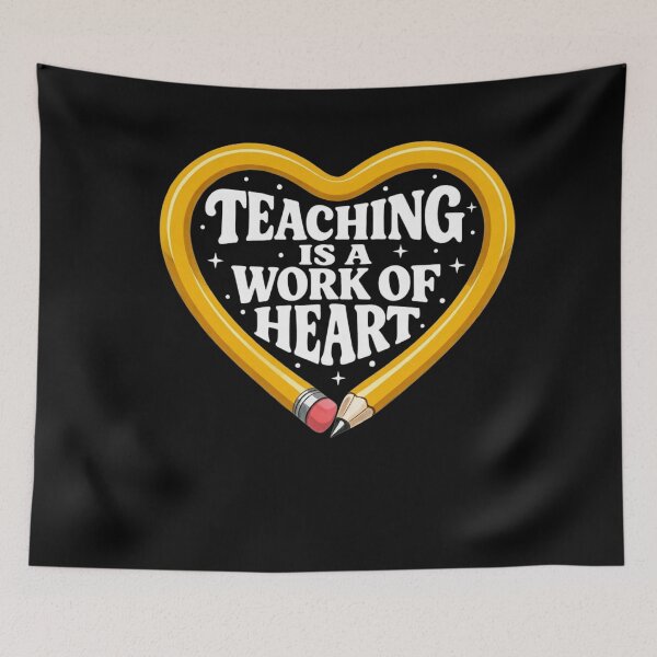 Item preview, Teaching Is A Work Of Heart Pencil Teacher Appreciation Week designed and sold by clothesy7.