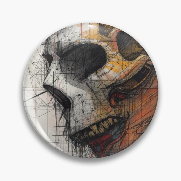 Item preview, The Skull Mask designed and sold by AbstractAnom.