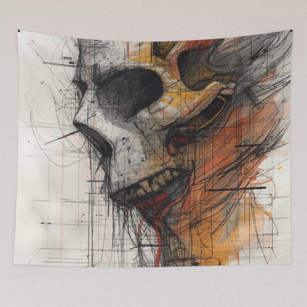 Item preview, The Skull Mask designed and sold by AbstractAnom.