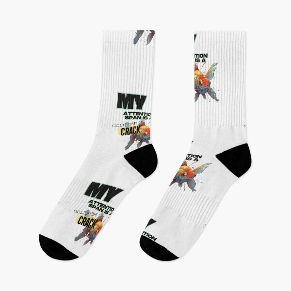 Item preview, Goldfish on Crack - My Attention Span Meme designed and sold by THMKagutsuchi.