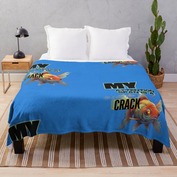 Item preview, Goldfish on Crack - My Attention Span Meme designed and sold by THMKagutsuchi.