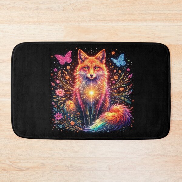 Item preview, Fox – Luminous Forest Spirit designed and sold by GeoWild Designs.