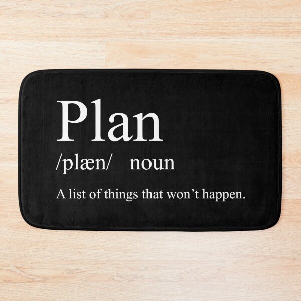 Item preview, Plan /plæn/ designed and sold by CurlyDude.