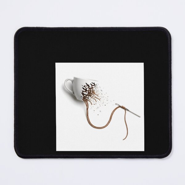 Item preview, Coffee Cup Unraveling into Yarn designed and sold by AbanoubStore.