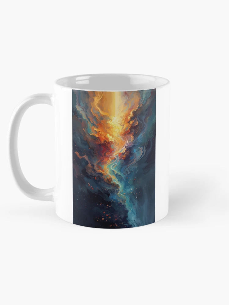 Thumbnail 5 of 6, Coffee Mug, Celestial Rift designed and sold by AbstractAnom.