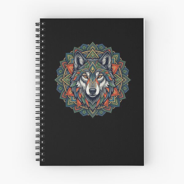 Item preview, Wolf Mandala designed and sold by ReneMM.