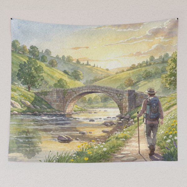 Item preview, A bucolic passage on the Way of St. James designed and sold by jefboutique6150.