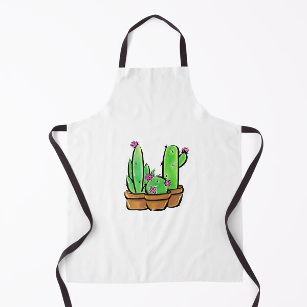 Item preview, Cute pink flowering cacti drawing designed and sold by hollycooper.