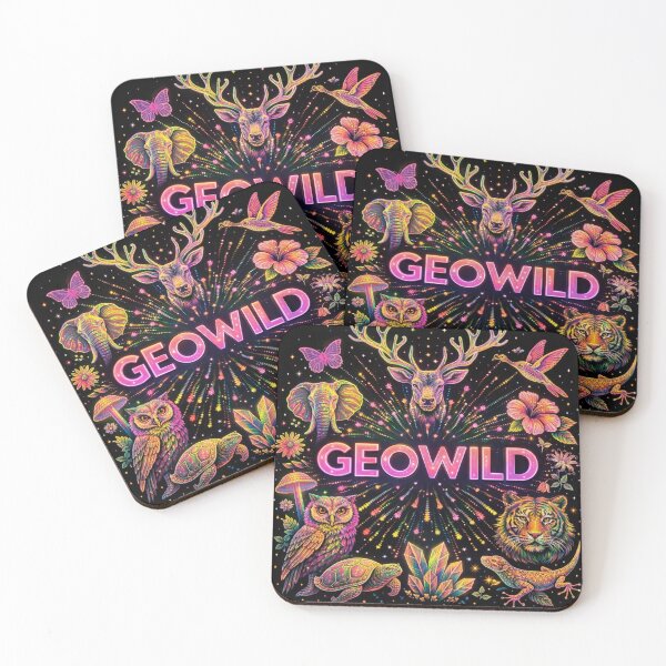Item preview, GeoWild – Luminous Wildlife Energy Burst designed and sold by GeoWild Designs.