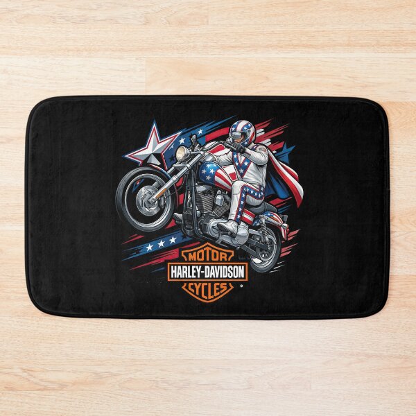Item preview, Harley Davidson Freedom Rider Custom Motorcycle Illustration designed and sold by enzoade.