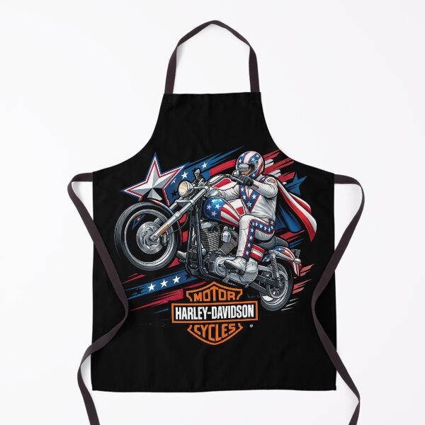 Item preview, Harley Davidson Freedom Rider Custom Motorcycle Illustration designed and sold by enzoade.