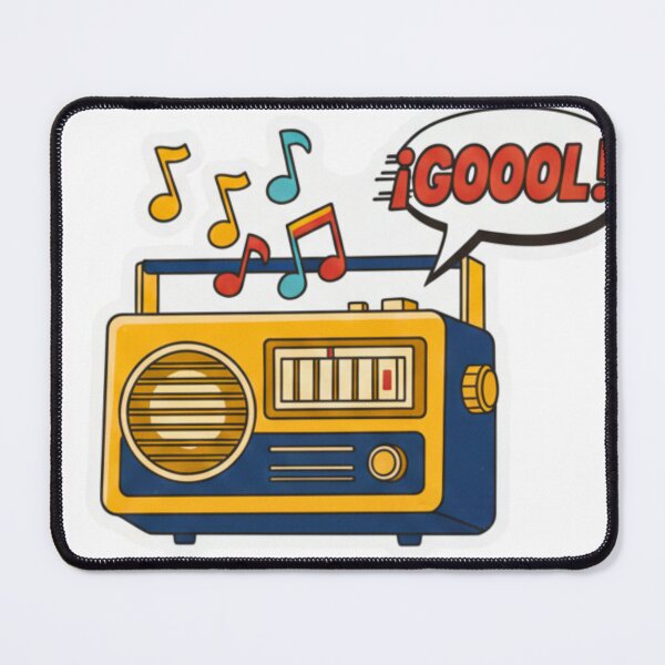 Item preview, Retro Radio: Passion for Football and Music designed and sold by ARTEDEPORTE.