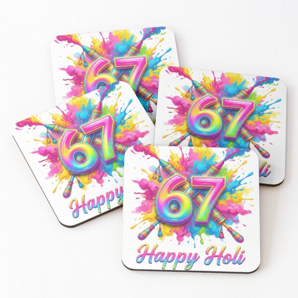 Item preview, 67 Holi Celebration – Colorful Pichkari (Water Gun) Festival Design designed and sold by DesigneOnDemand.