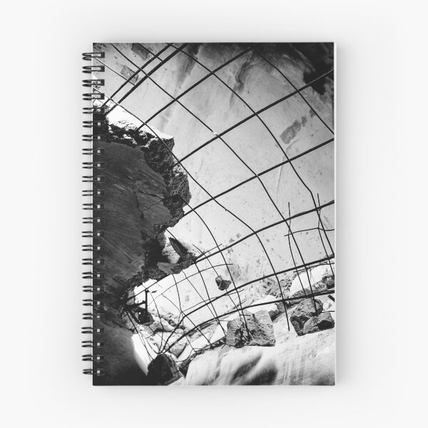 Item preview, Monochrome Urban Decay – Ruined Concrete Building Interior designed and sold by LRPhotoart.