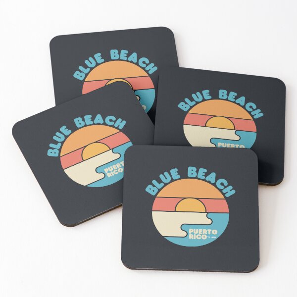 Item preview, Blue Beach Vieques Puerto Rico Sunrise – Caribbean Coastal Streetwear Graphic designed and sold by paulo silveira.