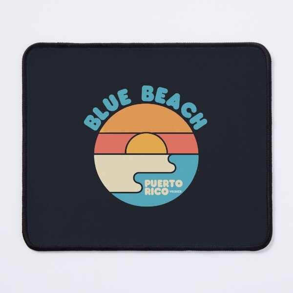 Item preview, Blue Beach Vieques Puerto Rico Sunrise – Caribbean Coastal Streetwear Graphic designed and sold by paulo silveira.