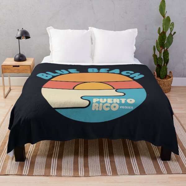 Item preview, Blue Beach Vieques Puerto Rico Sunrise – Caribbean Coastal Streetwear Graphic designed and sold by paulo silveira.
