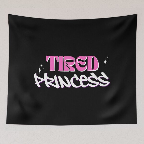 Item preview, Tired Princess Y2K Pink Graffiti Aesthetic designed and sold by JB-designstudio.