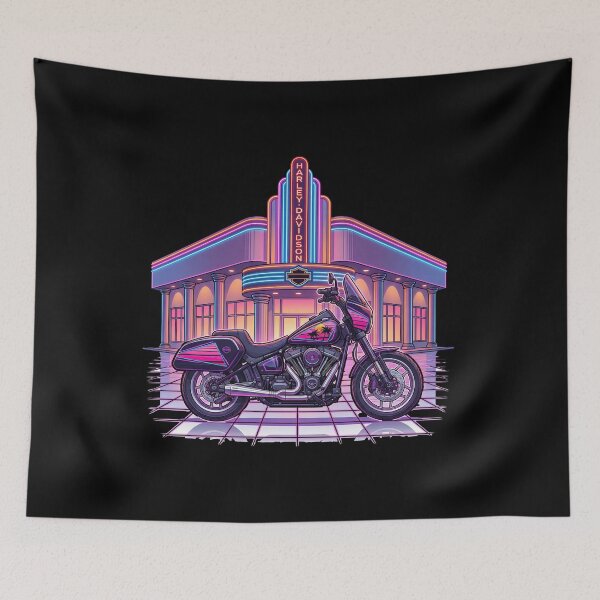 Item preview, Harley Davidson Powerful Cruiser Motorcycle Graphic designed and sold by enzoade.