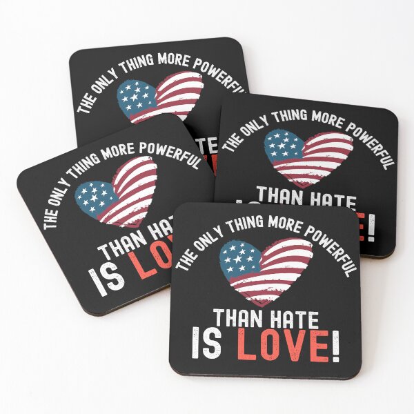 Item preview, The Only Thing More Powerful Than Hate Is Love designed and sold by NovaNookStudio.