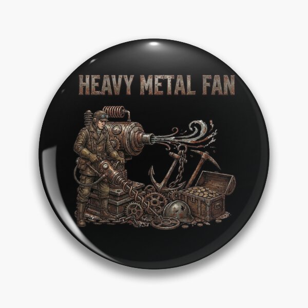Item preview, Heavy Metal Fan Vintage Detecting Hobby designed and sold by Michalsky99.