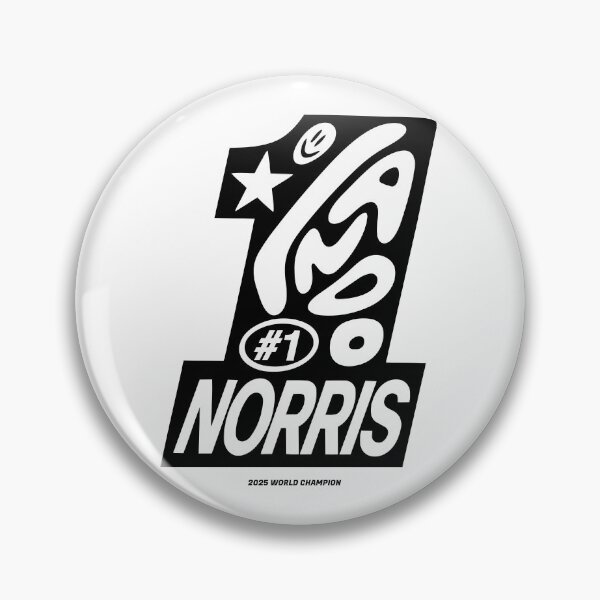 Item preview, Lando Norris McLaren Formula 1 World Champion 2025 Black Design designed and sold by Novaque.