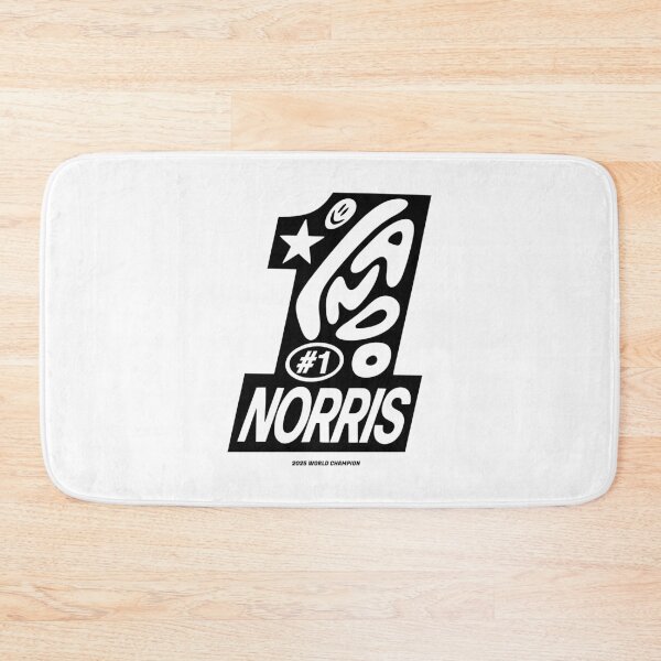 Item preview, Lando Norris McLaren Formula 1 World Champion 2025 Black Design designed and sold by Novaque.