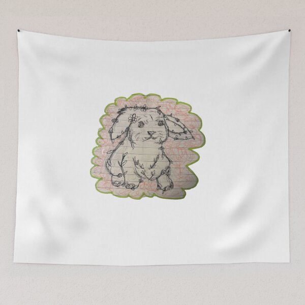 Item preview, Flower bunny designed and sold by dogggggyyyy.